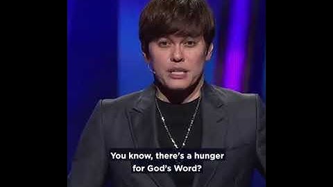 Learn to rest and flow with God- Joseph Prince