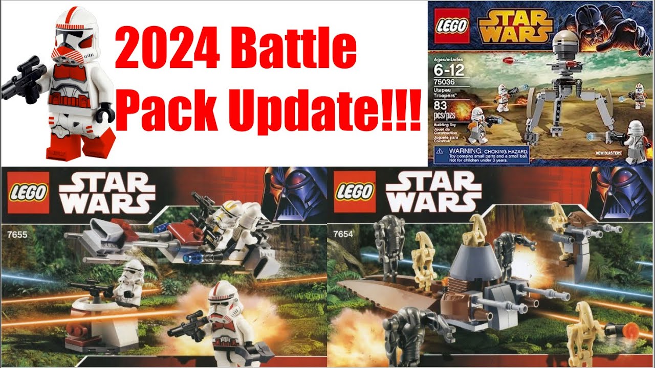 Lego Star Wars 2024 Clone Vs Droid Super Battle Pack Update #legoleaks - YouTube