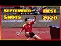 Best table tennis shots of September 2020