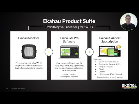 Ekahau Connect Overview | Ekahau AI Pro + Ekahau Sidekick + Connect Subscription