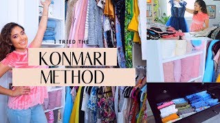 Declutter and Organize My Closet With Me the KonMari Way!