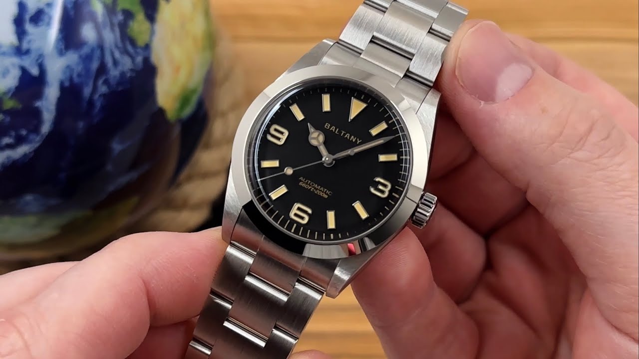 Affordable 36mm Explorer Watch | Best Explorer Homage by Baltany