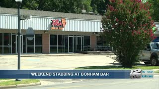 Weekend stabbing at Bonham bar leaves one injured