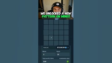 Toaster we UNLOCKED a new pattern on MINES!!!