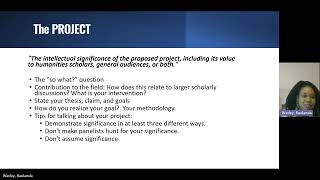 NEH Summer Stipends 2023 Application Strategies