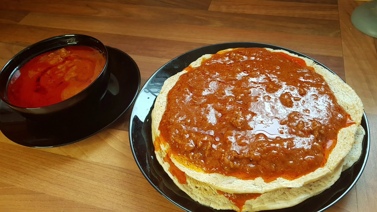 ملاح التقلية باللحمة المفرومة