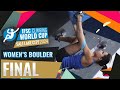 Ifsc womens final world cup salt lake city 2024