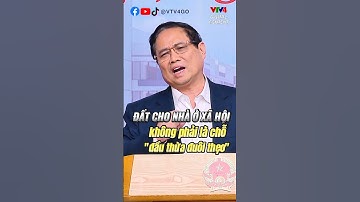 Thủ tướng Phạm Minh Chính: Phải ưu tiên nhà ở xã hội trước rồi mới đến nhà ở thương mại... #thutuong