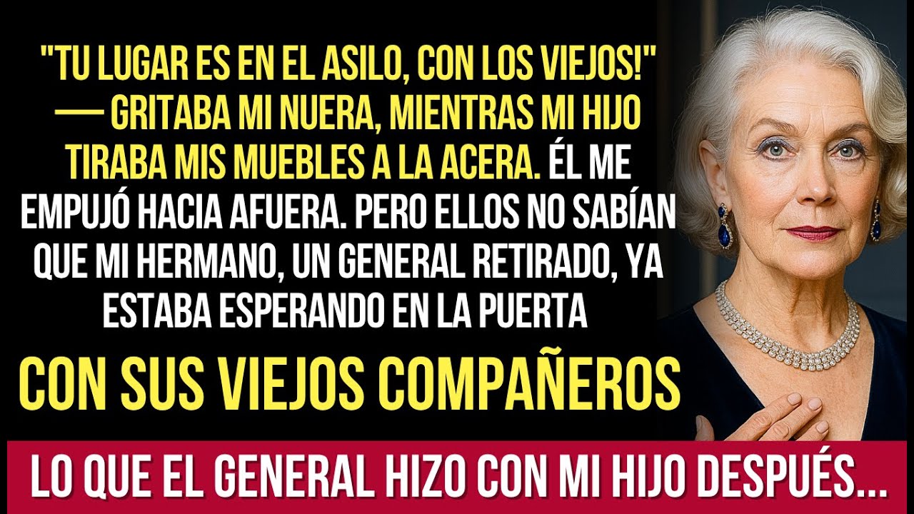 Mi Hijo Tiró Mis Cosas Por La Ventana, Mi Nuera Celebraba Riéndose. Pero Cuando Vieron a Mi Hermano