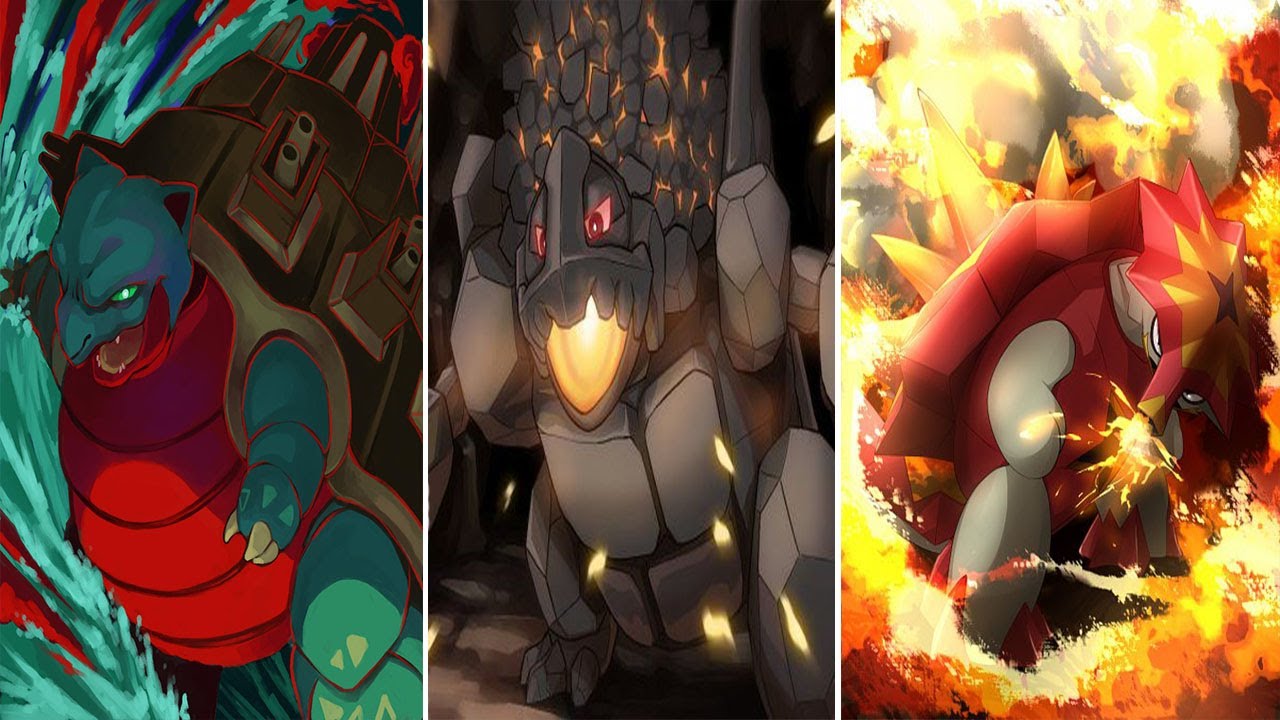Top 10 Pokemon Rùa trong Thế Giới Pokemon - YouTube