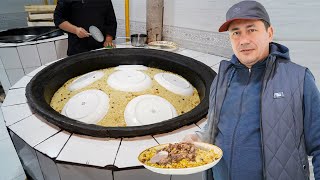 WEDDING MEGA PILAF 40KG| Popular street food in UZBEKISTAN 4K