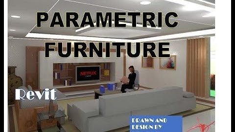 #11 Parametric Furniture (Coffee Table) in Revit