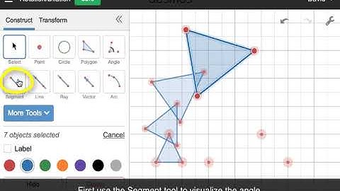 Mini Constructions with Desmos Geometry: Rotation/Dilations