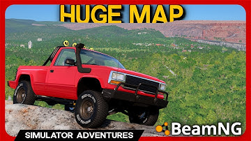 BeamNG JUST GOT BIGGER! - OGC TWO Map Mod