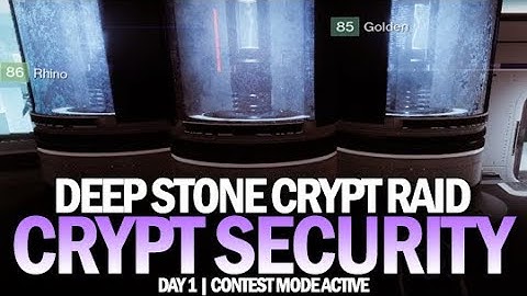 Deep Stone Crypt Raid - Crypt Security Encounter [Destiny 2]