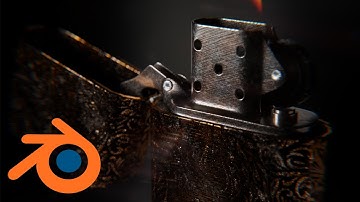 Modelling and Texturing a Lighter in Blender