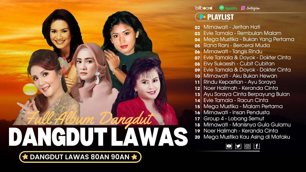 Ratu Dangdut Lawas Legendaris 🥂 Dangdut Original📀 Mirnawati,Evie Tamala, Mega Mustika, Elvy Sukaesih