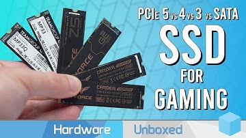 Best SSD for Gaming 2025: PCIe 5.0 vs 4.0 vs 3.0 vs SATA vs HDD