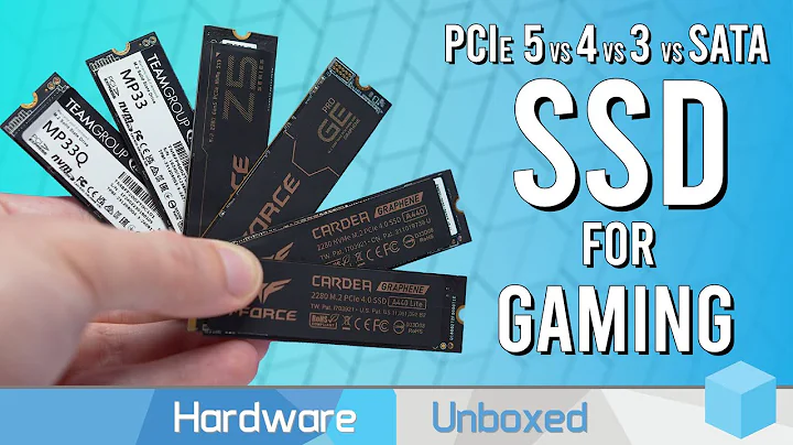 Best SSD for Gaming 2025: PCIe 5.0 vs 4.0 vs 3.0 vs SATA vs HDD