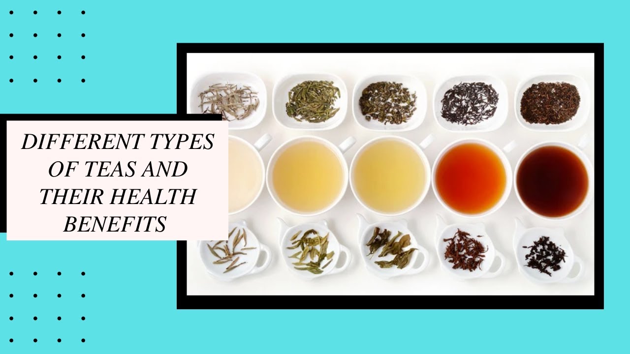 Different Types Of Teas And Their Health Benefits YouTube Different Types Of Teas And Their Health Benefits YouTube
