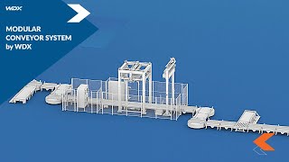 Automated Pallet Handling | Modular Conveyor System by WDX