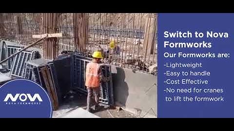 Facing difficulty in de-shuttering? Worry no more! Nova Formworks at the rescue!