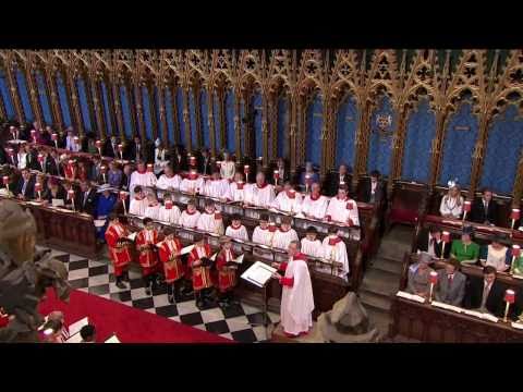 The Royal Wedding Ceremony - Westminster Abbey Choir - This is the day (by John Rutter)