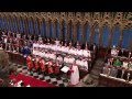 The royal wedding ceremony  westminster abbey choir  this is the day by john rutter
