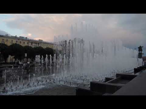 Площадь Ленина, Санкт-Петербург, Музыкальные фонтаны 2019