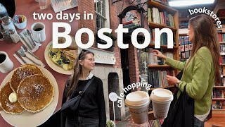 48h in Boston | exploring the city, bookstores & cute cafes
