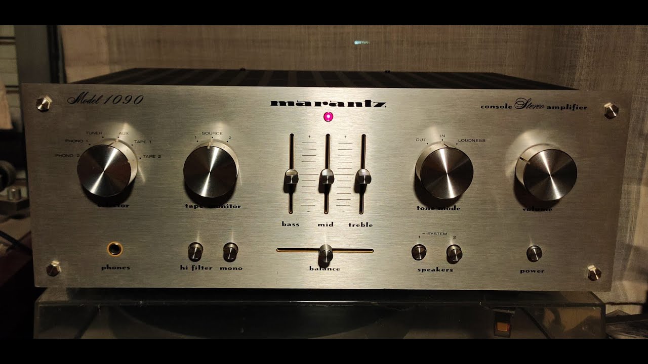 Marantz 1090 - Complete Restoration - YouTube
