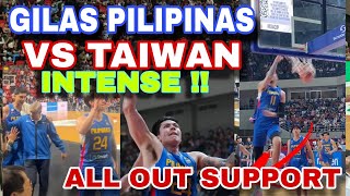 DUMAGUNDONG ANG PHIL SPORTS ARENA SA MGA PINOY | GILAS PILIPINAS LABAN SA CHINESE TAIPEI ACTUAL GAME