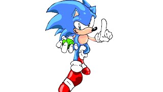 Anime Opening Sonic Timelapse