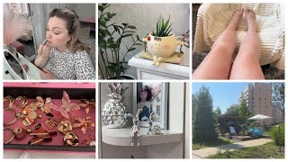 ВЛОГ: ВСЕ БОЛИТ, ОБГОРЕЛИ НОГИ 😢 / ОБАЛДЕННЫЙ ЗАКАЗ ДЛЯ ДОМА ДЖУМ 💖/ МОЯ БИЖУТЕРИЯ НА ЛЕТО ☀️