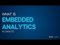 What is Embedded Analytics