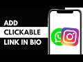 How To Add Your WhatsApp Link on Instagram Profile