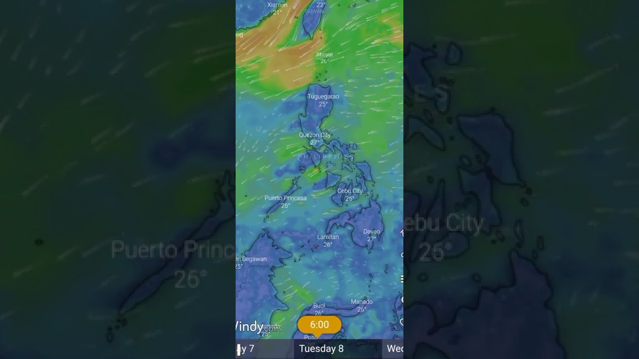 Philippine Weather. November 07, 2022