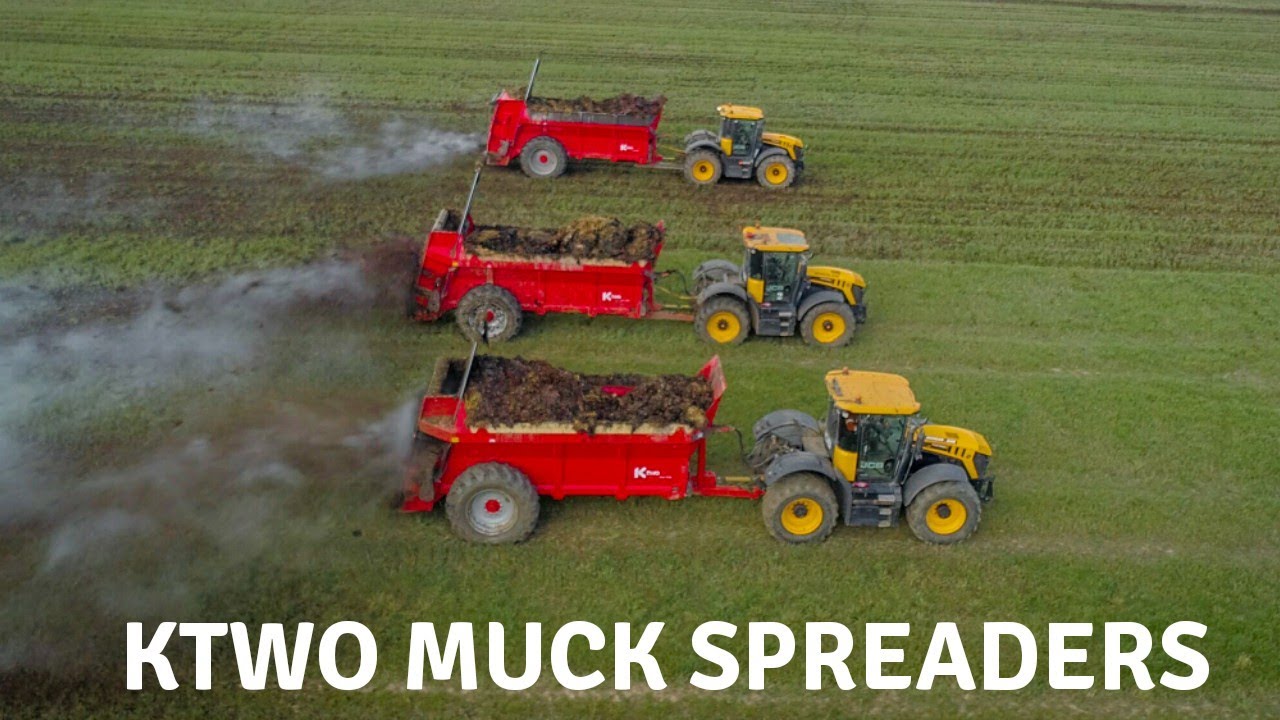 Ktwo Ktwo Muck Spreaders - YouTube