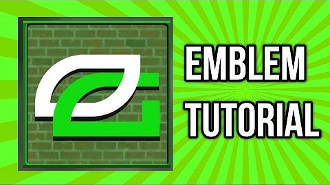 OpTic Gaming Emblem Tutorial - Infinite Warfare - EASY
