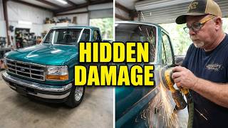 The '96 Ford F150 Project: Hidden Damage Revealed 96 Ford F 150