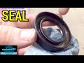 How to replace leaking trans axle seal on front wheel drive (2004 Kia Rio) (EP 16)