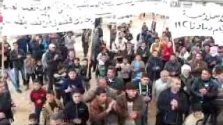 إدلب - شلخ || جمعة روسيا تقتل أطفالنا 10-2-2012
