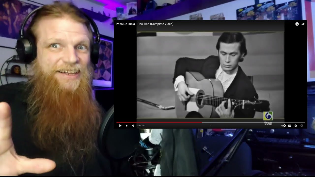 PACO DE LUCIA  - Tico Tico REACTION | Metal Head DJ Reacts