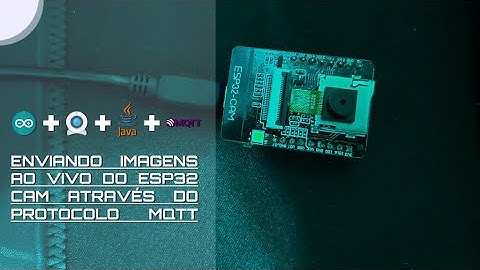 Como enviar imagens ao vivo do esp32 cam para longas distâncias através do protocolo mqtt