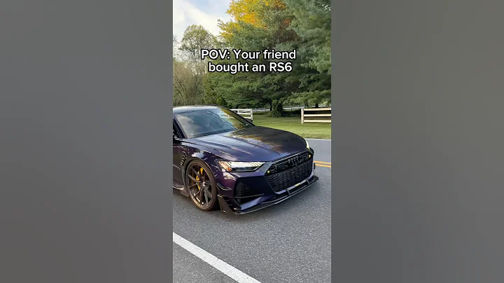 POV: Your friend bought an Audi RS6!