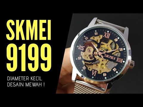 Skeleton Automatic Watch SKMEI 9199 - Review (with Subtitle)