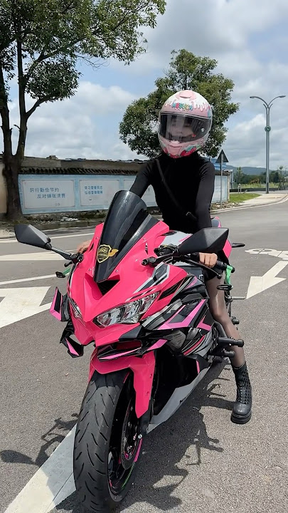 Let's go race ride to motorcycles girl