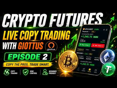 How I Made Profit with $10 | Crypto Futures Trading Episode 2 | Giottus Copy Trading in Tamil.