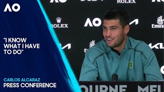Carlos Alcaraz Press Conference | Australian Open 2025 Fourth Round