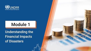 Module 1: De financiële impact van rampen begrijpen | UNDRR